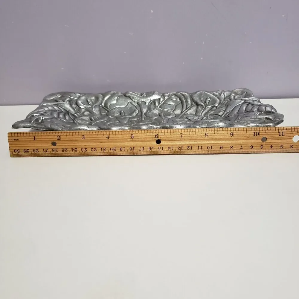 King Arthurs Court Lily Pattern Serving Candy Dinner Tray 1q